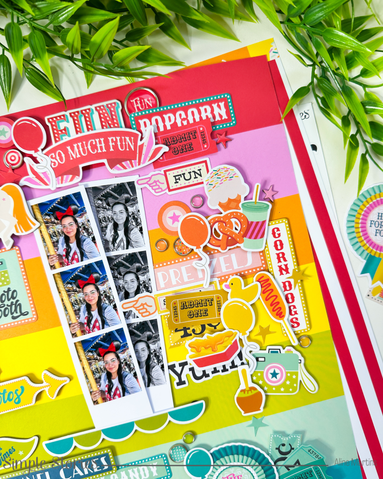 A Colorful Day at the Fun Park