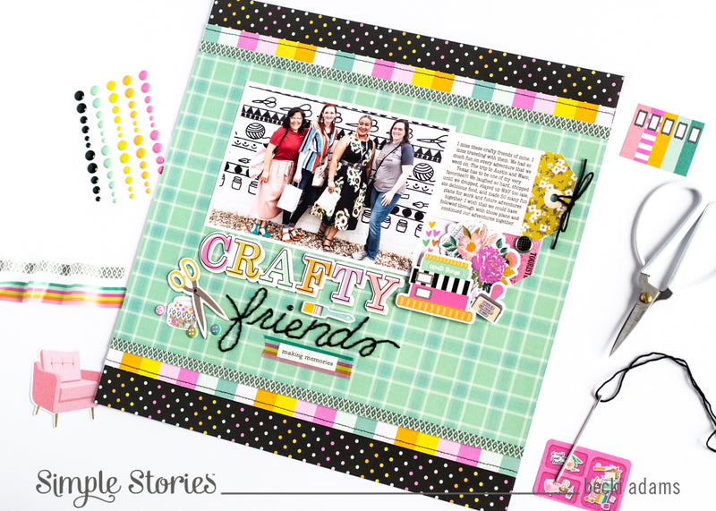 Hey, Crafty Friends! by Becki Adams