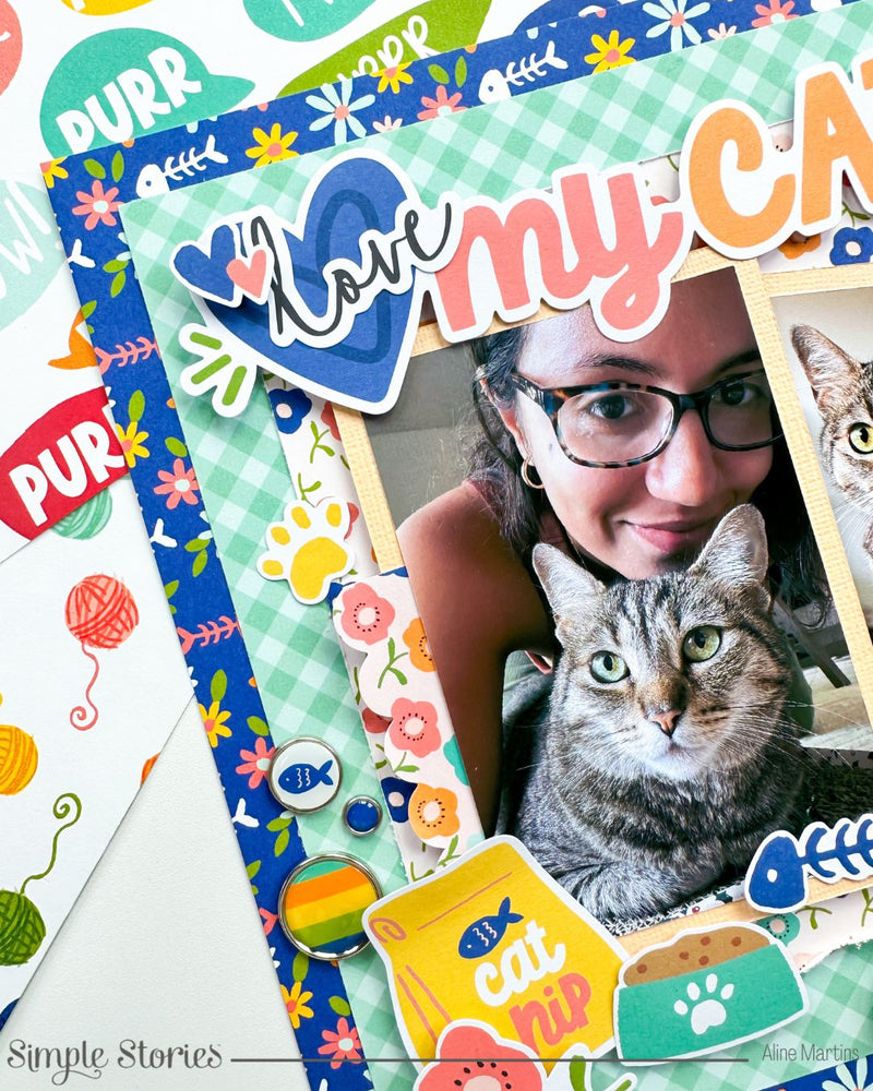 Love My Cat Layout