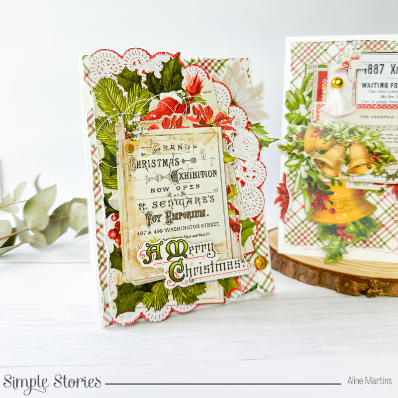 Vintage cards with the Yuletide Collection!