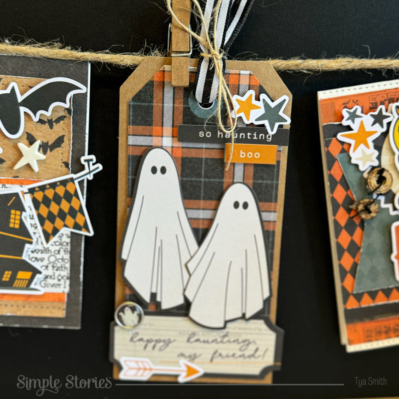 Simple Vintage Scary Stories Cards