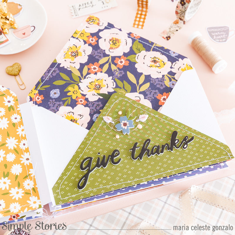 Envelope Mini Album! by Maria Celeste Gonzalo
