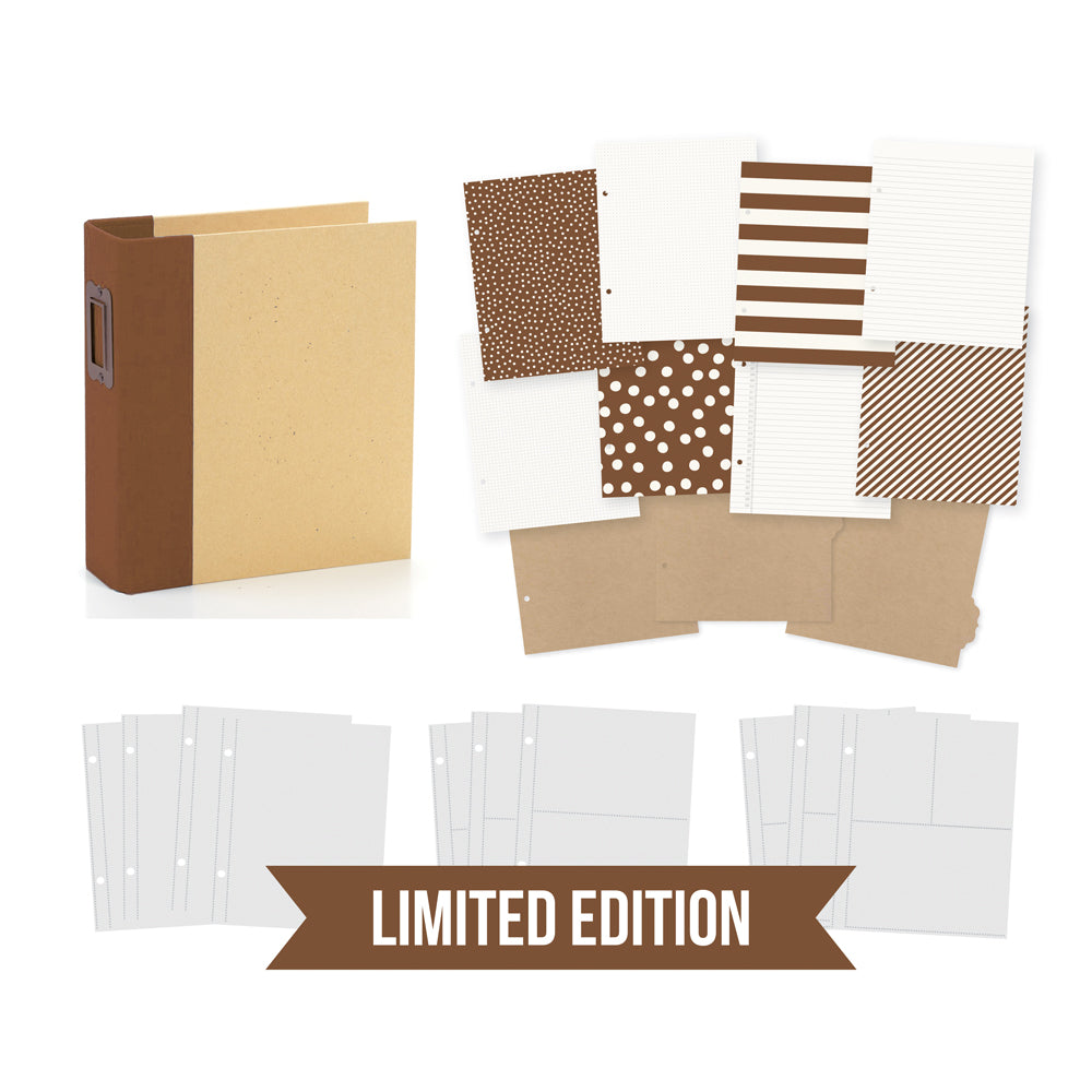 Limited Edition SN@P Binder - Brown