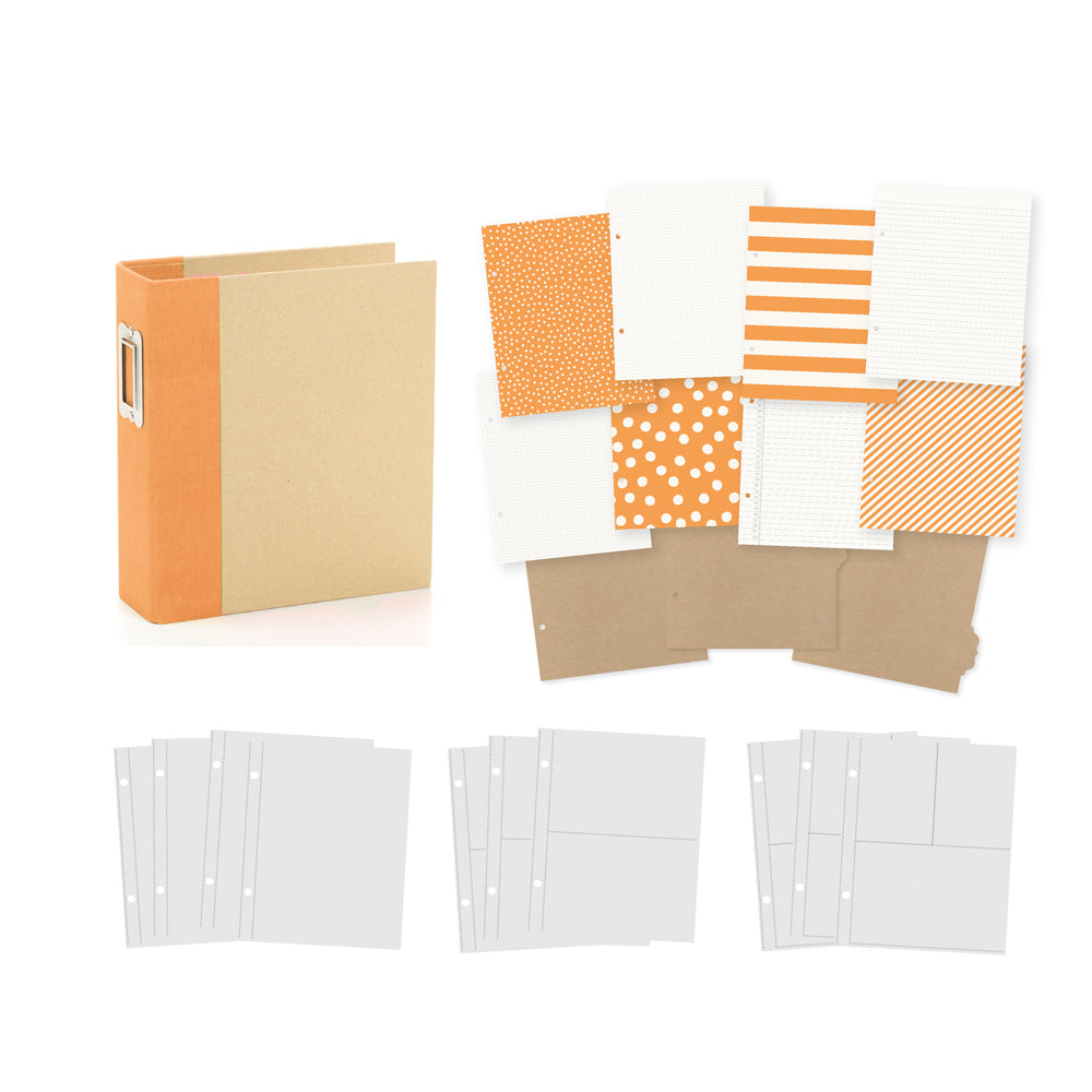 Limited Edition SN@P Binder - Orange