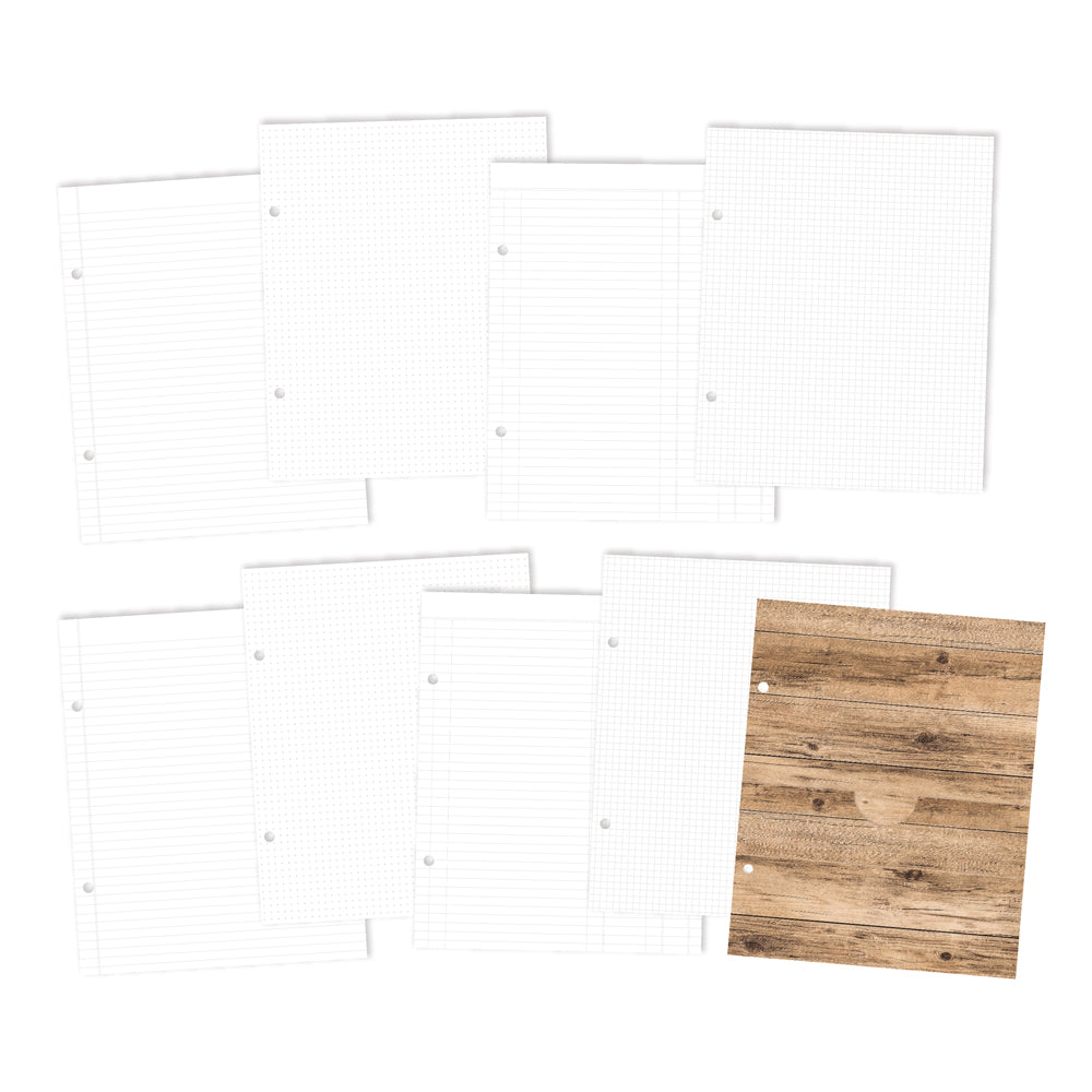 New!  Limited Edition 6x8 SN@P! Binder - Hickory