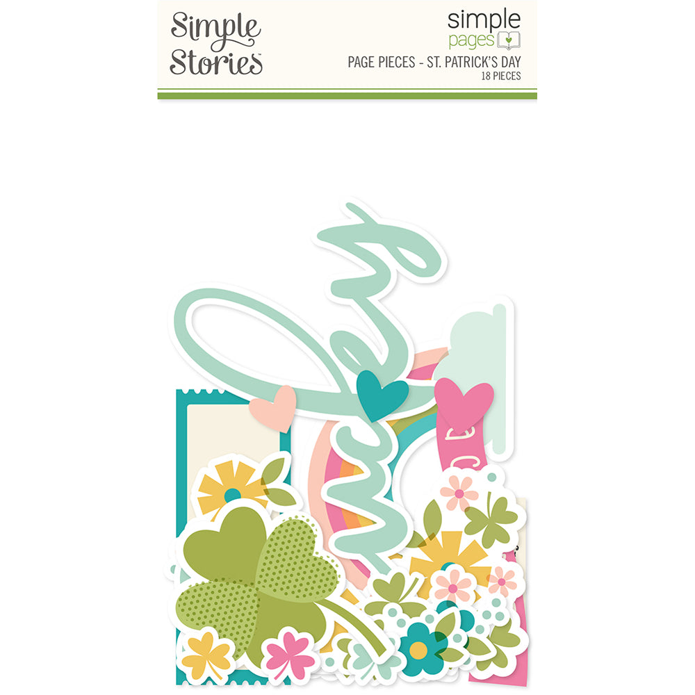 Black Friday Simple Set + Page Piece Sale - St. Patricks Day