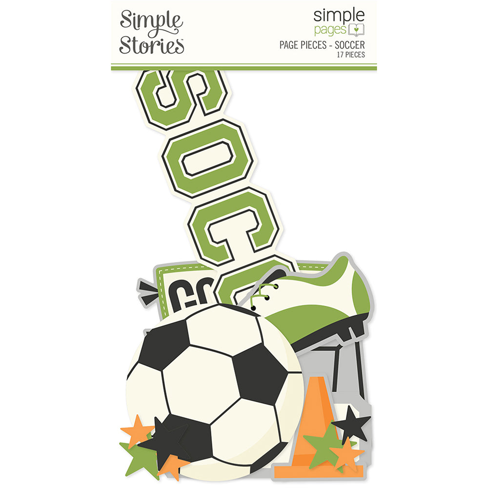 Soccer Simple Pages Page Pieces - Unit of 6