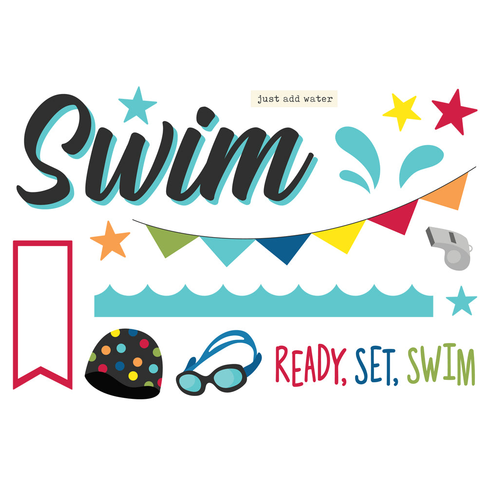 Simple Pages Page Pieces - Swim