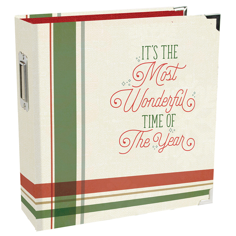 Hearth & Holiday Christmas Designer 6x8 SN@P! Binder