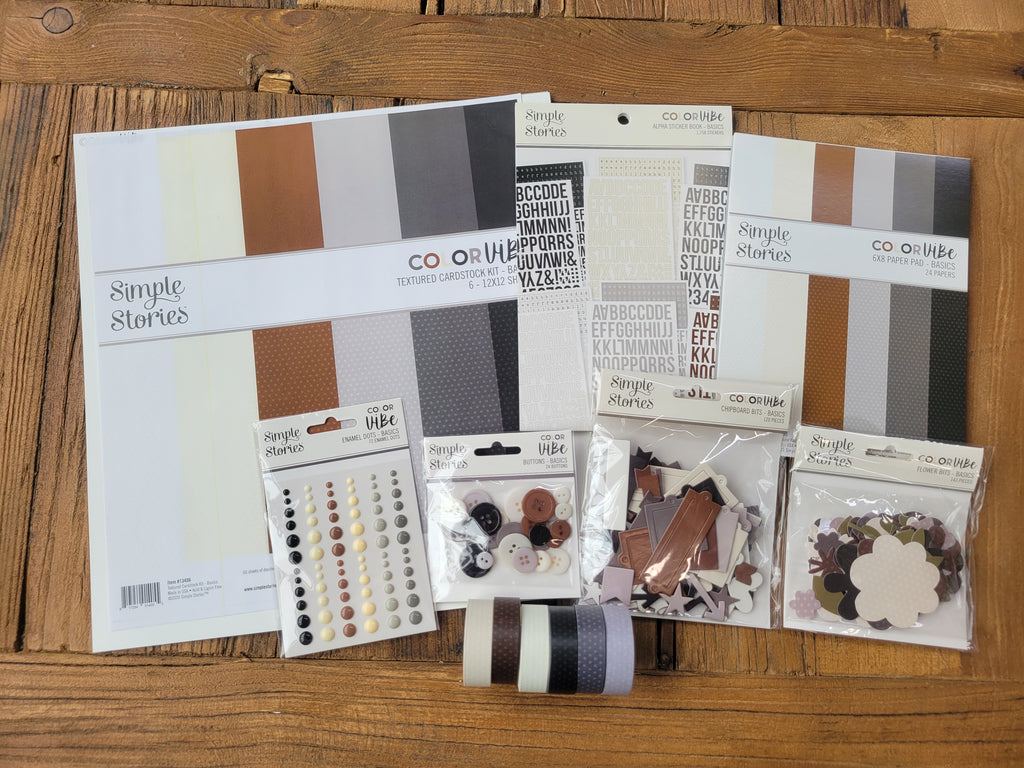 NEW! BASICS Color Vibe Scrapbook Bundle