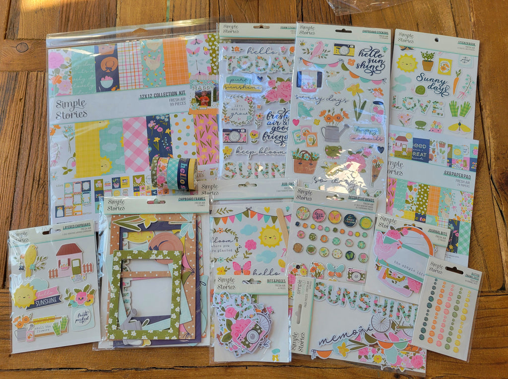 NEW! Fresh Air Scrapbook Bundle