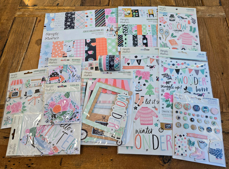 Winter Wonder Mega Scrapbook Bundle