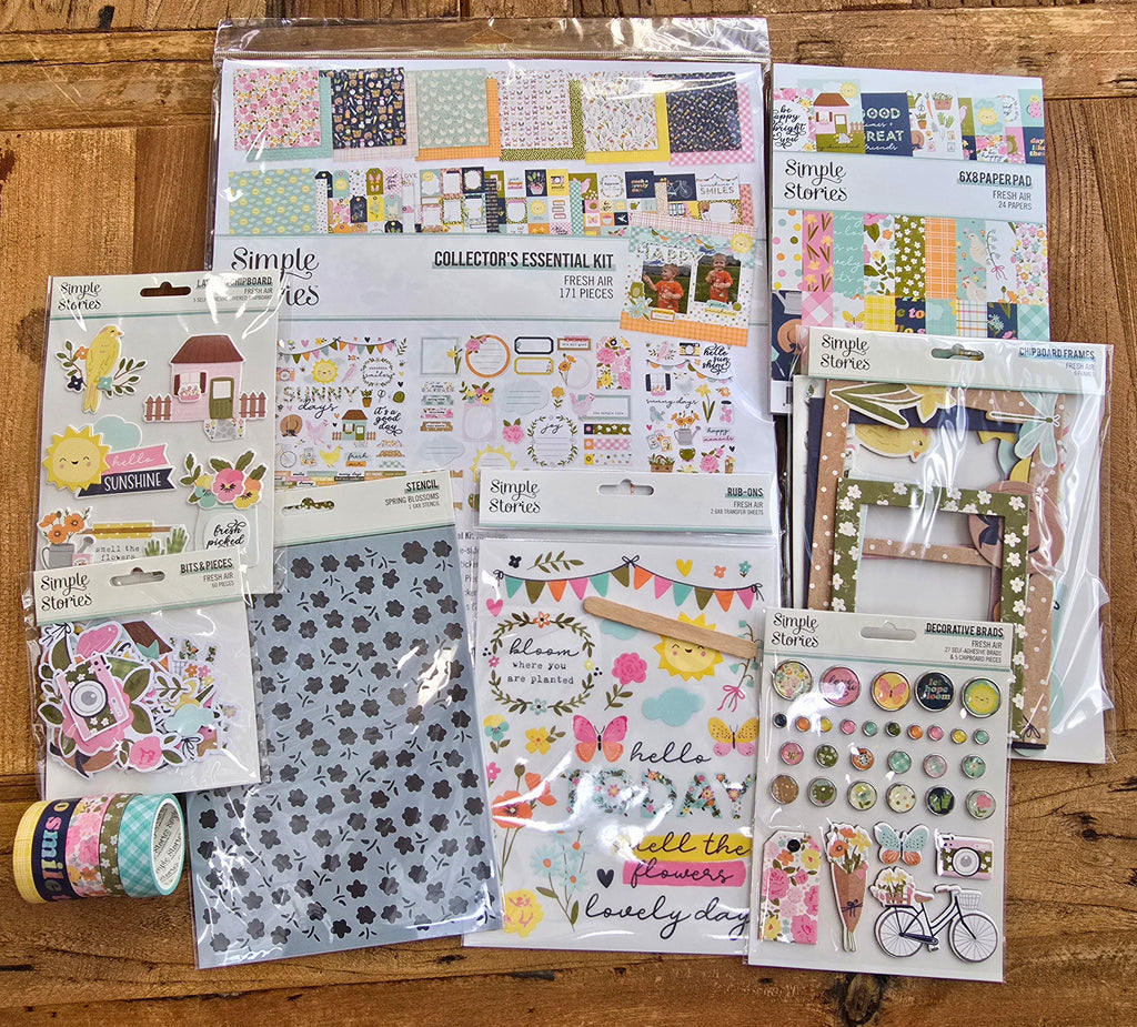 NEW! Fresh Air Scrapbook Bundle