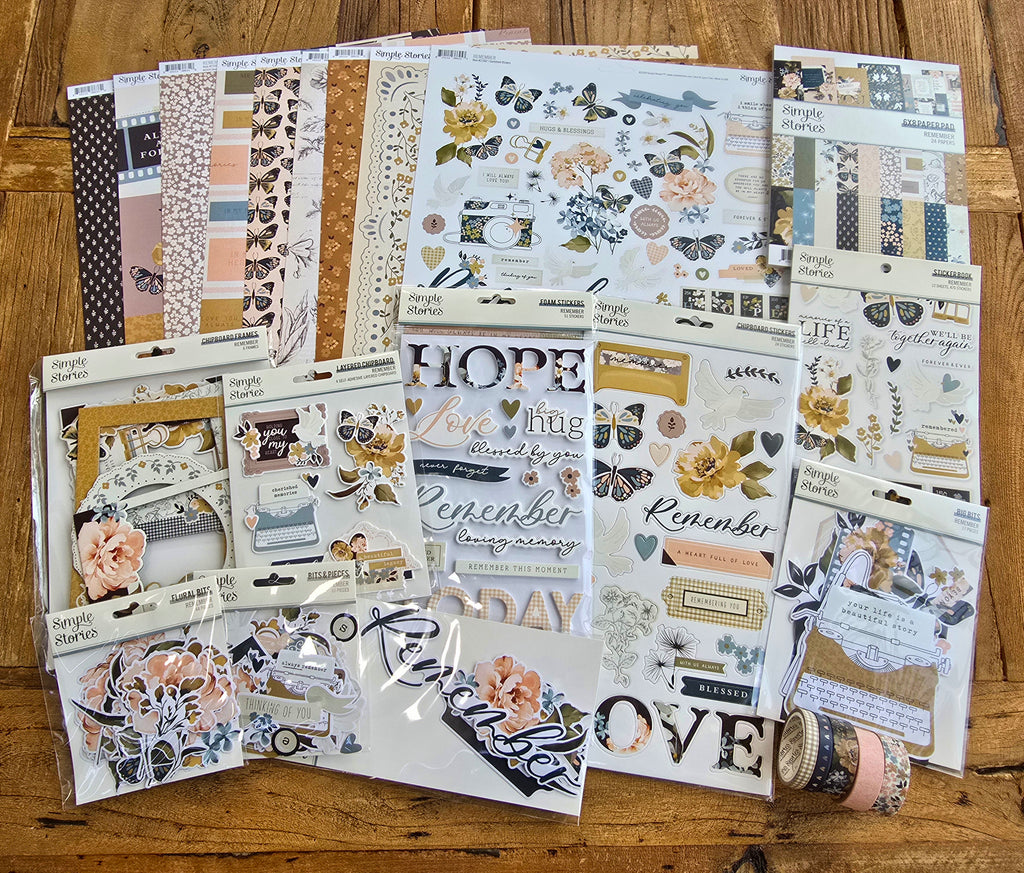 NEW! Remember Scrapbook Bundle