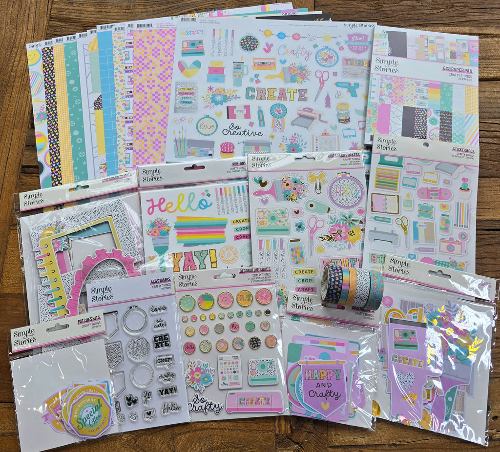 Crafty Things Scrapbook Bundle #2