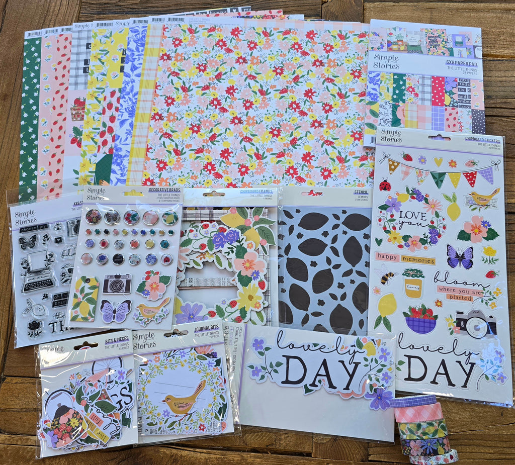 The Little Things Scrapbook Bundle