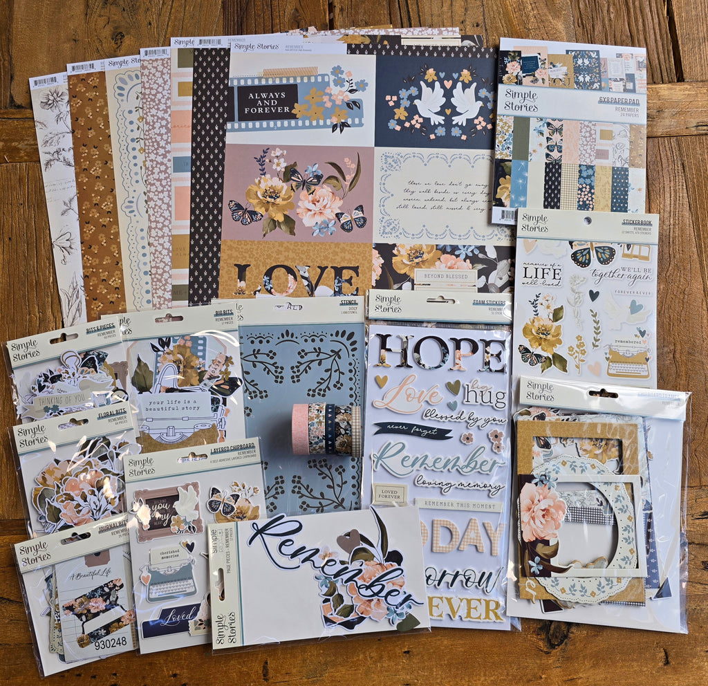 NEW! Remember Scrapbook Bundle
