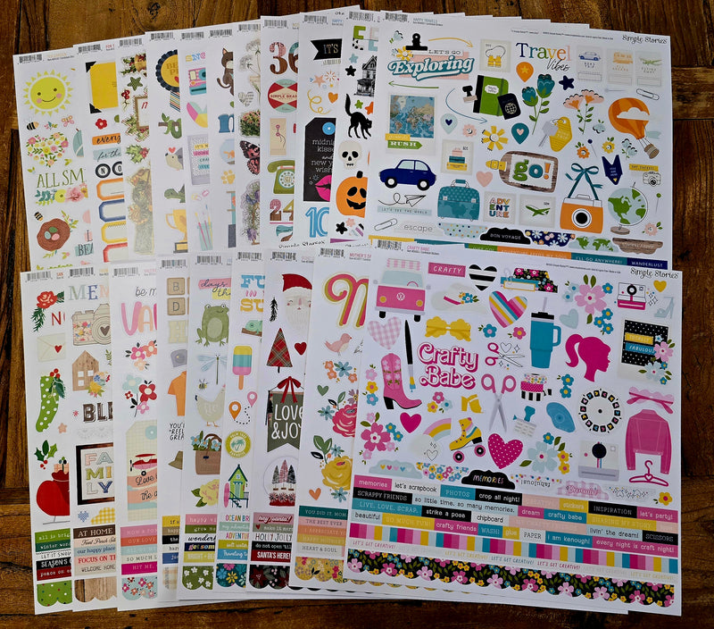 Black Friday Doorbuster - 20 Sticker Sheet Bundle