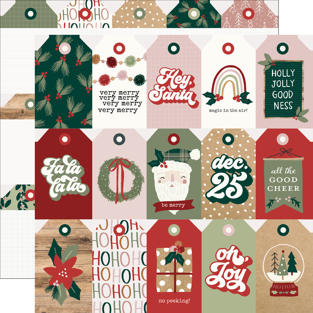 Boho Christmas - Tags