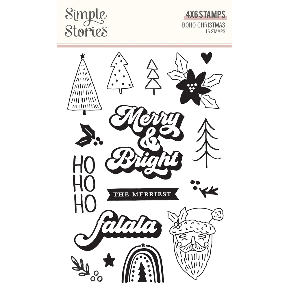 Boho Christmas - Stamps