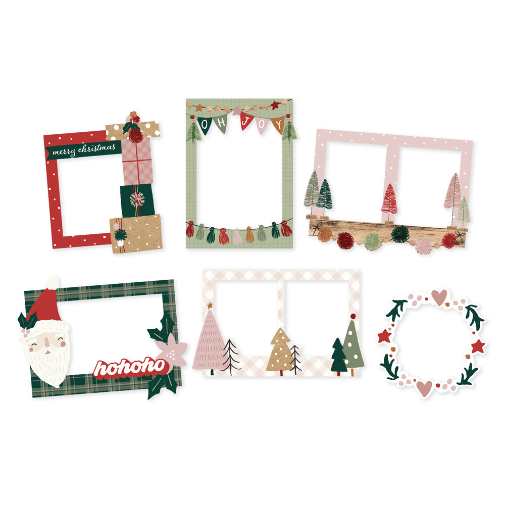 Boho Christmas - Chipboard Frames