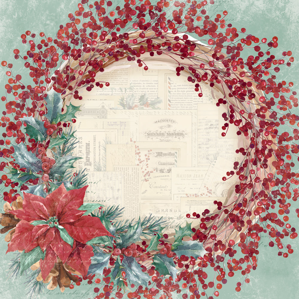 Simple Vintage 'Tis The Season - Home for the Holidays