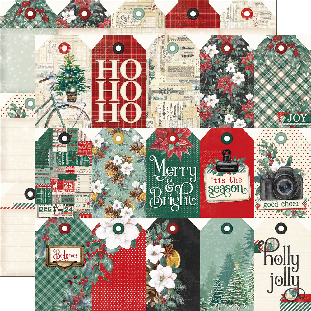 Simple Vintage 'Tis The Season - Tag Elements