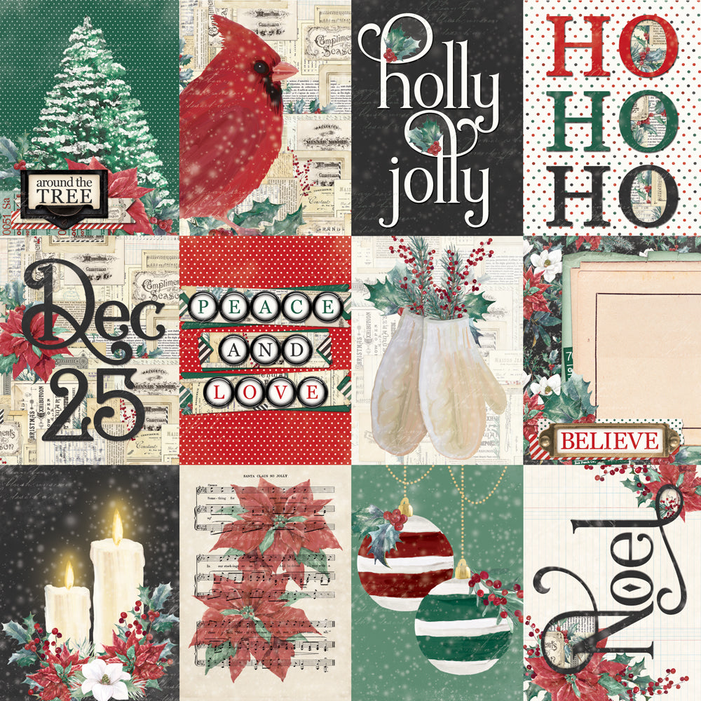 Simple Vintage 'Tis The Season - 3x4 Elements