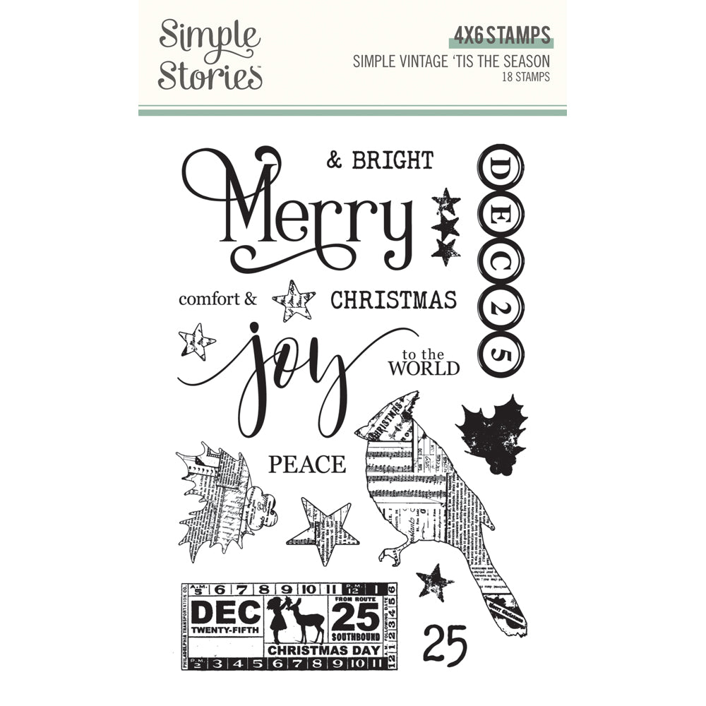 Simple Vintage 'Tis The Season - Stamps