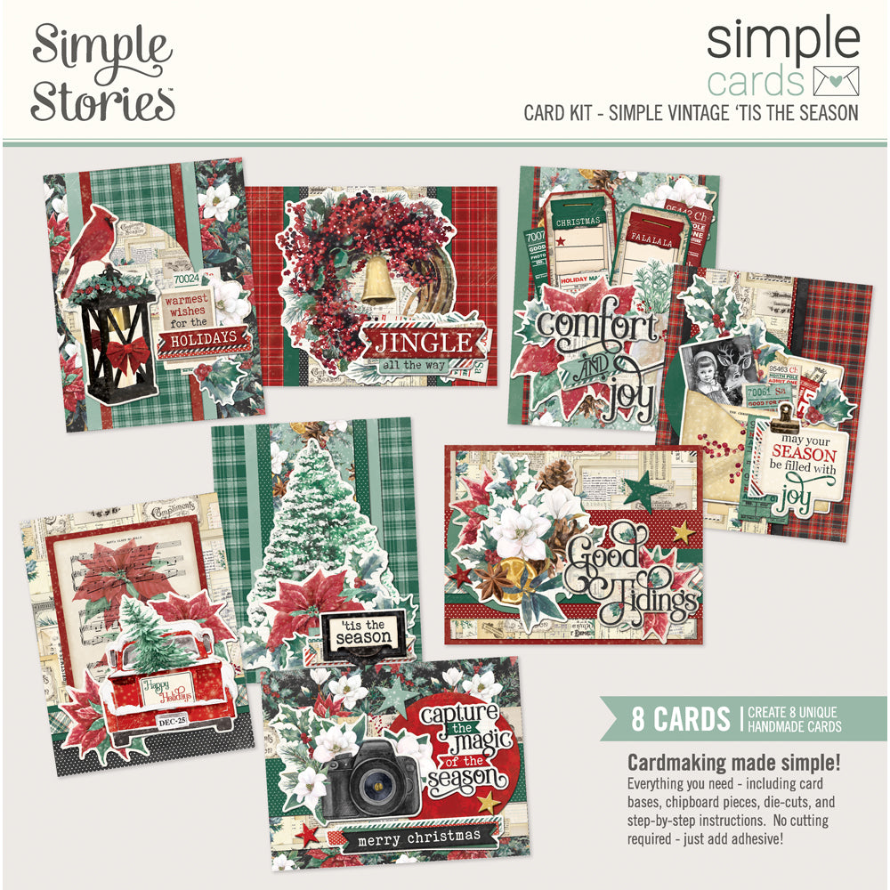 Simple Vintage 'Tis The Season - Simple Cards Card Kit