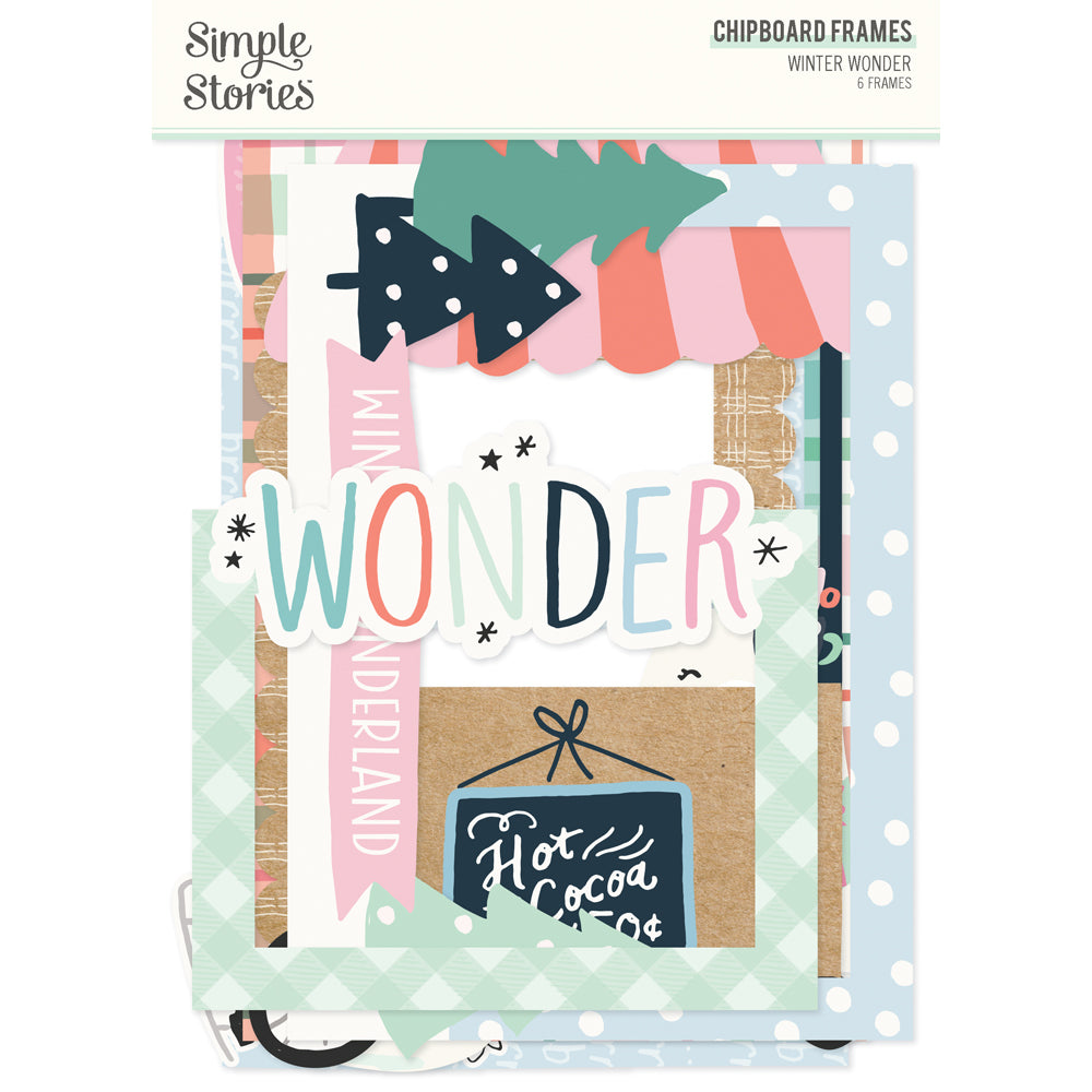 Winter Wonder - Chipboard Frames