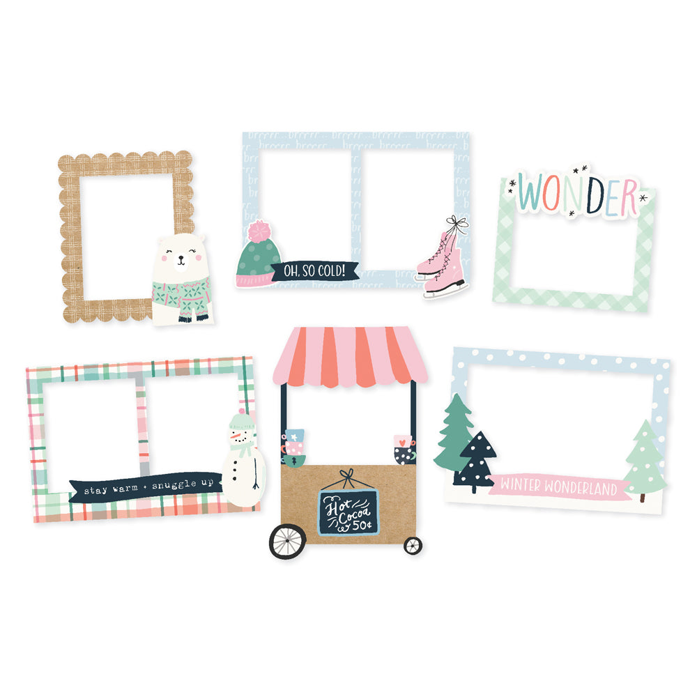 Winter Wonder - Chipboard Frames