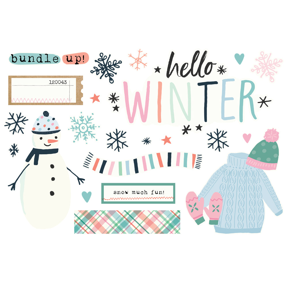 Simple Pages Page Pieces - Winter Wonder