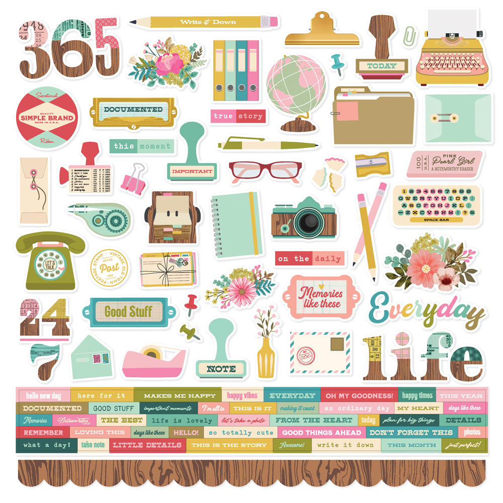 Noteworthy - Cardstock Stickers