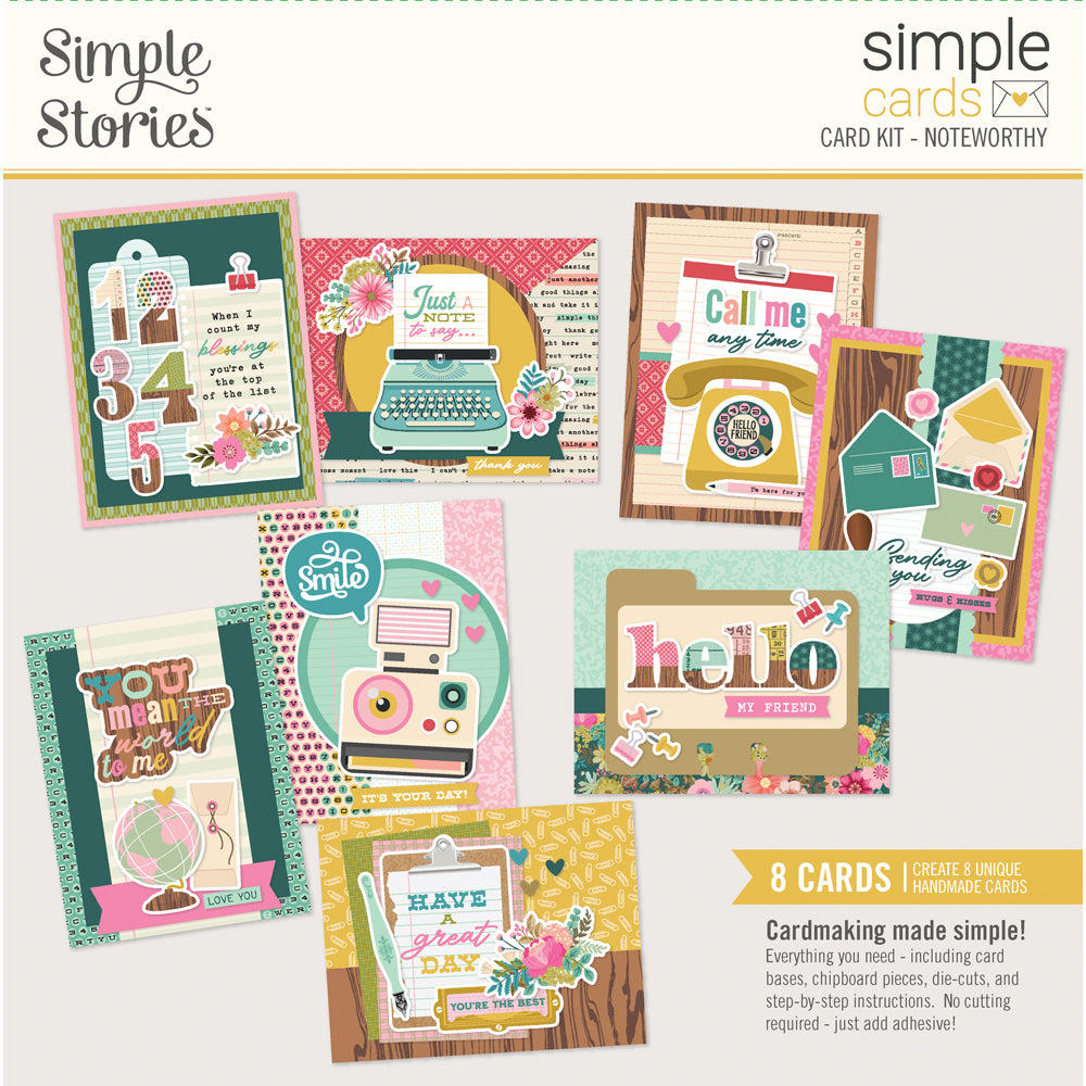 NEW! Simple Cards Card Kit - Noteworthy