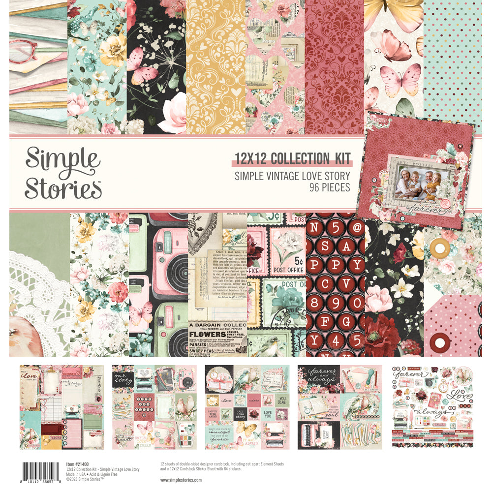 Simple Vintage Love Story - Collection Kit