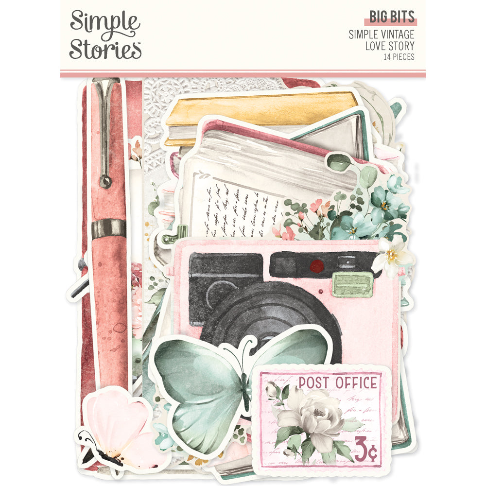 Simple Vintage Love Story - Big Bits & Pieces