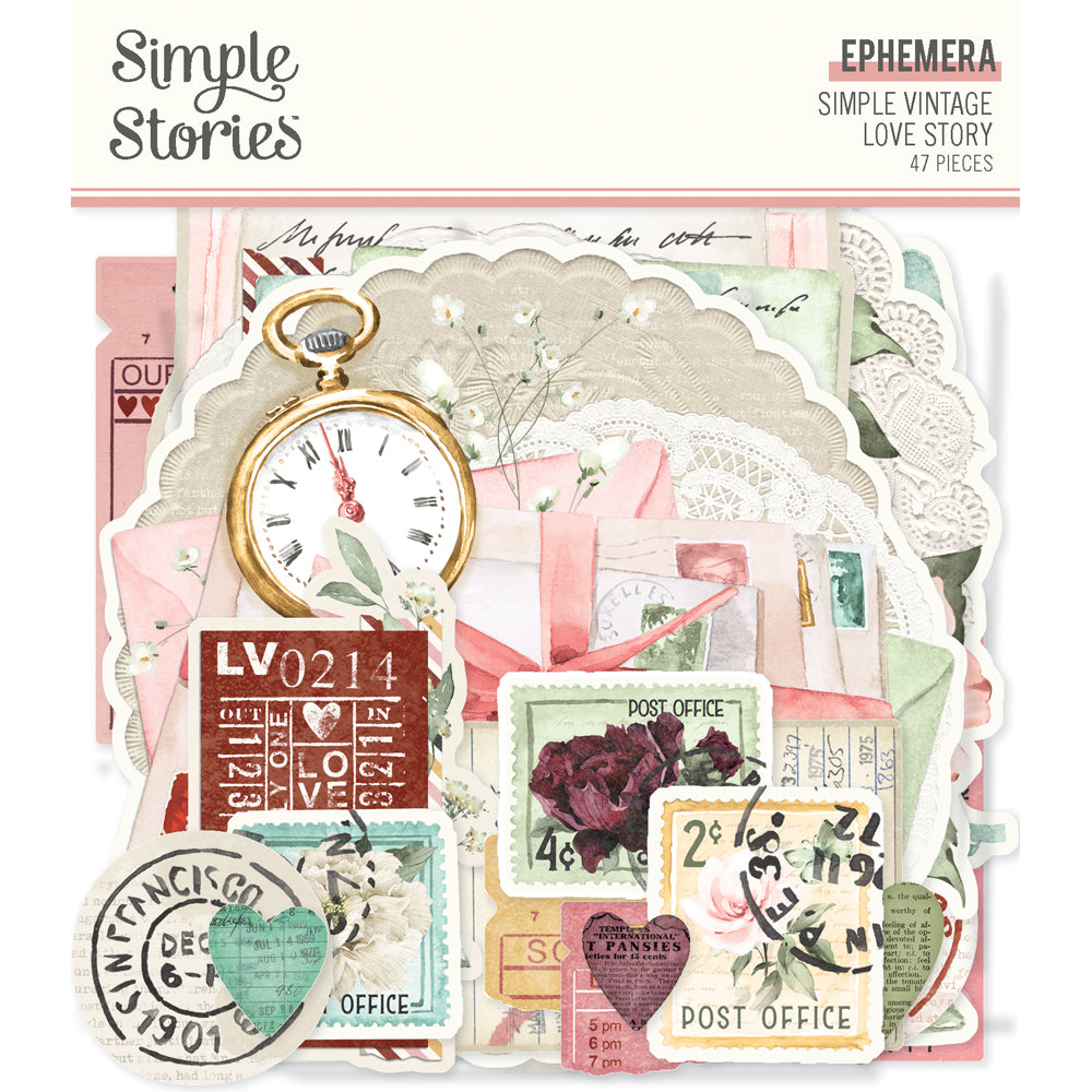 Simple Vintage Love Story - Ephemera