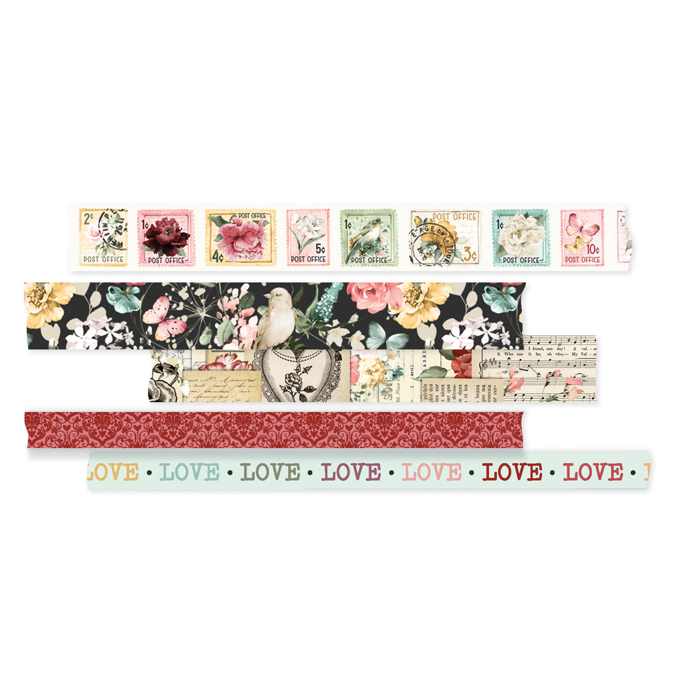 Simple Vintage Love Story - Washi Tape