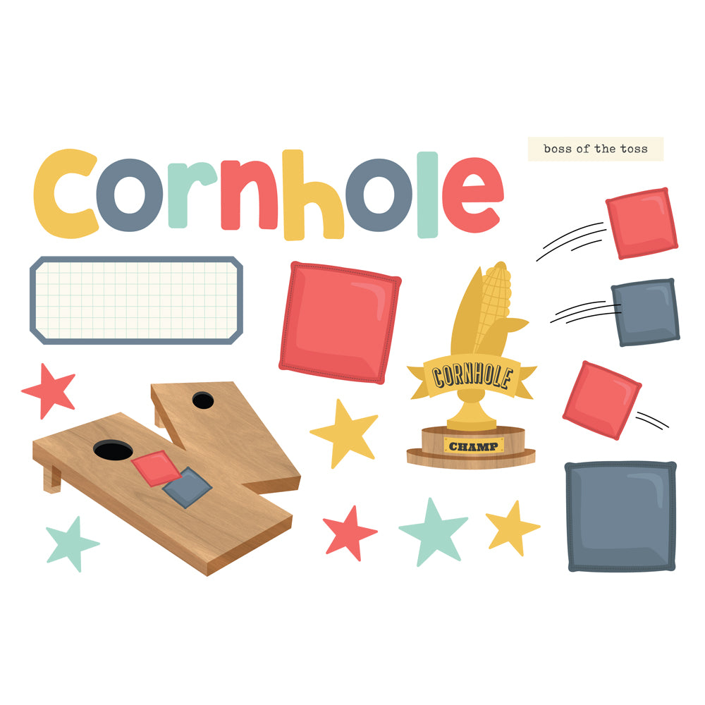 Simple Pages Page Pieces - Cornhole