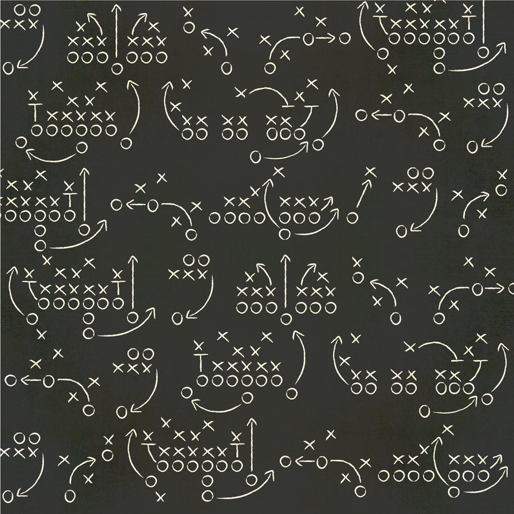 Football Game Day - 12X12 Designer Cardstock - 25 pack