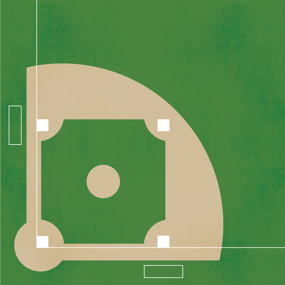 Baseball Play Ball - 12X12 Designer Cardstock - 25 pack