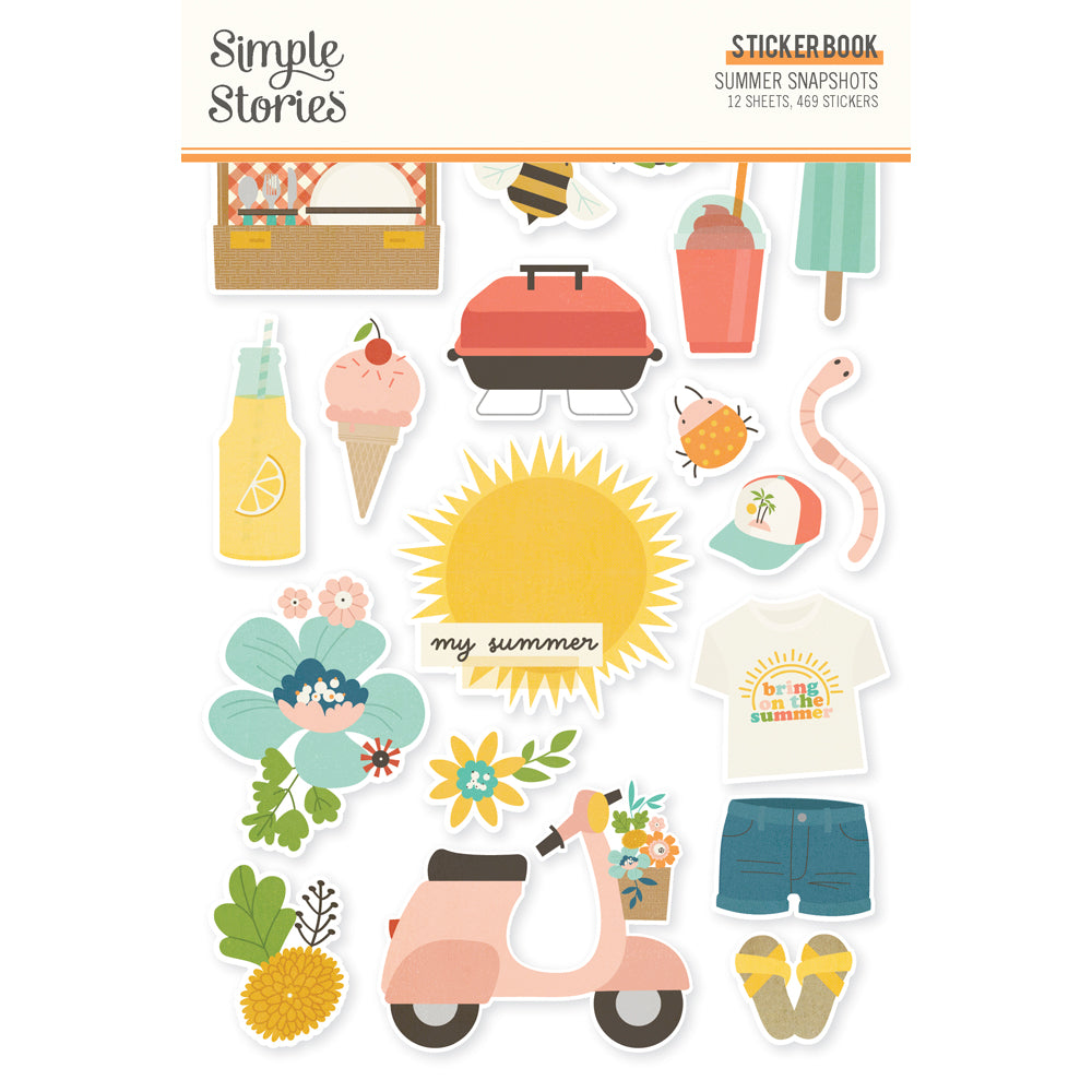 Summer Snapshots - Sticker Book