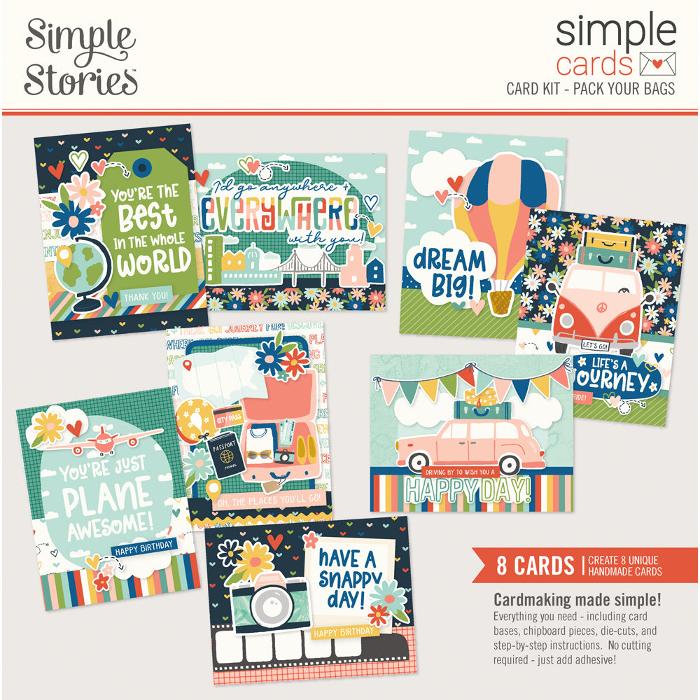 NEW! Simple Cards Card Kit - Pack Your Bags