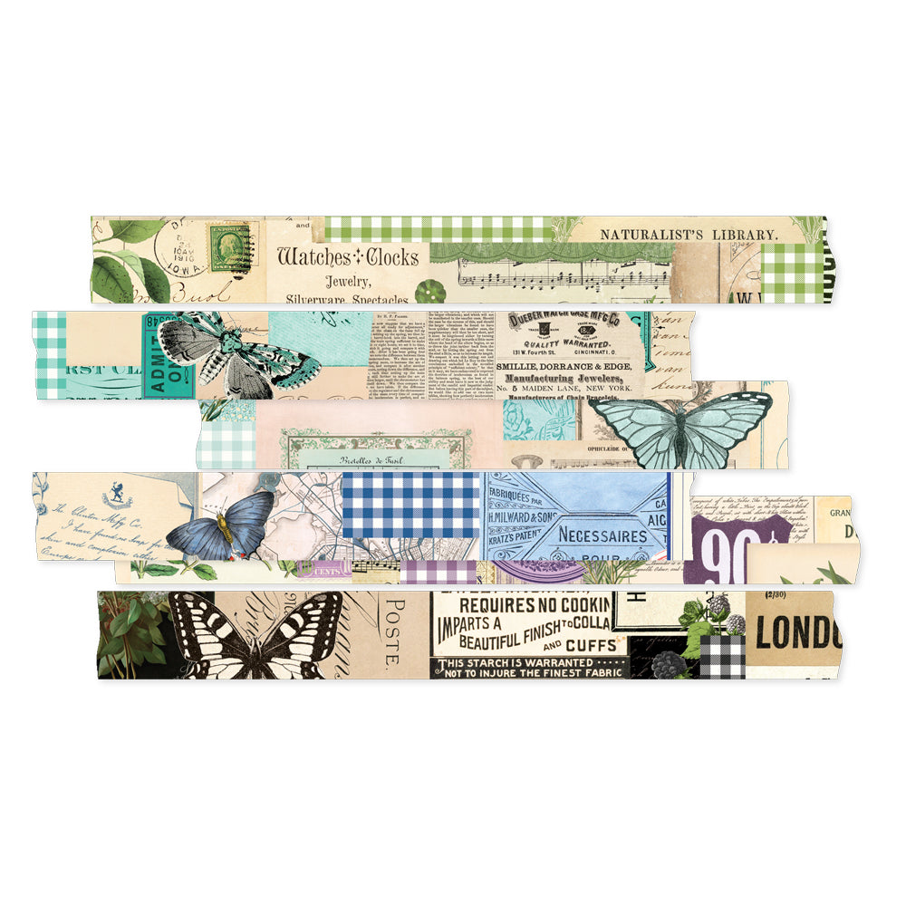 Simple Vintage Essentials Color Palette - Washi Tape Cool