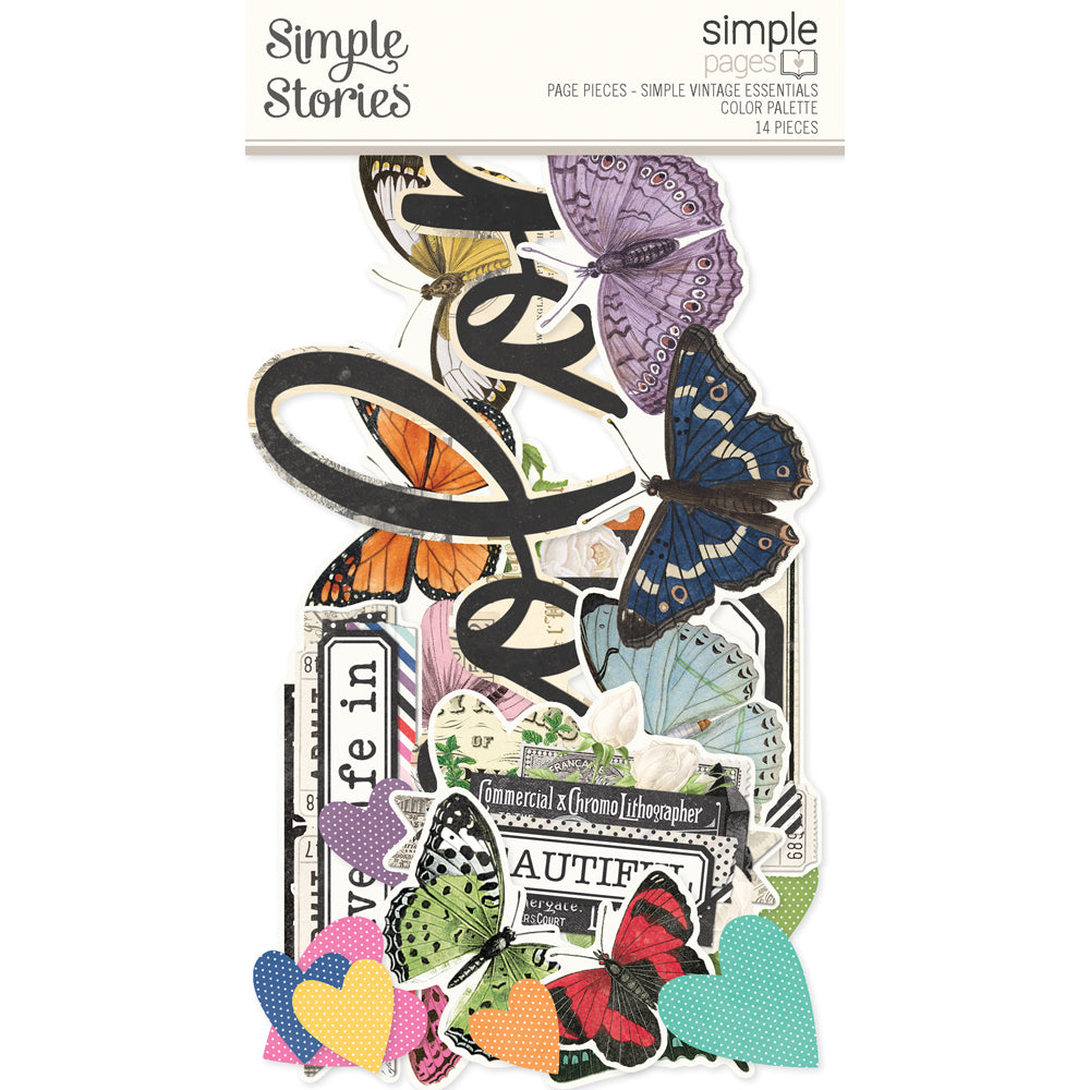 Simple Vintage Essentials Color Palette - Simple Pages Page Pieces