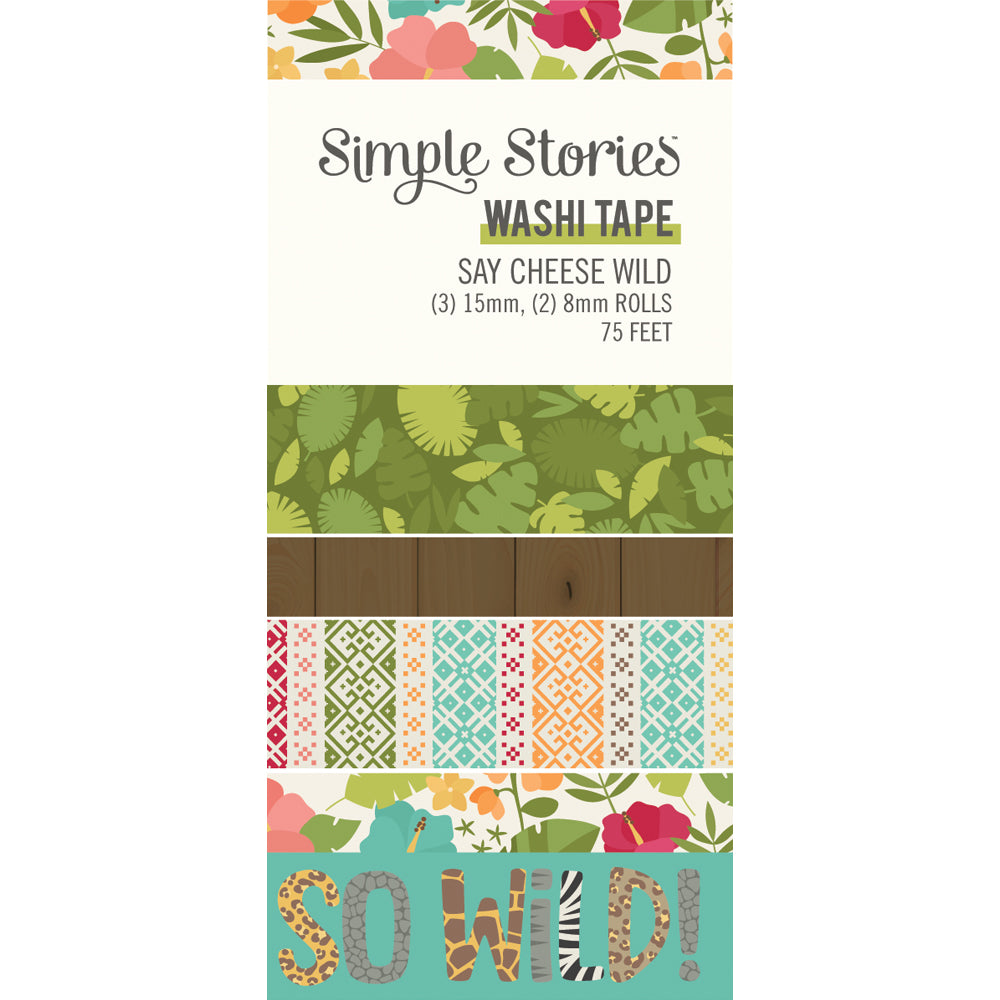 Say Cheese Wild - Washi Tape