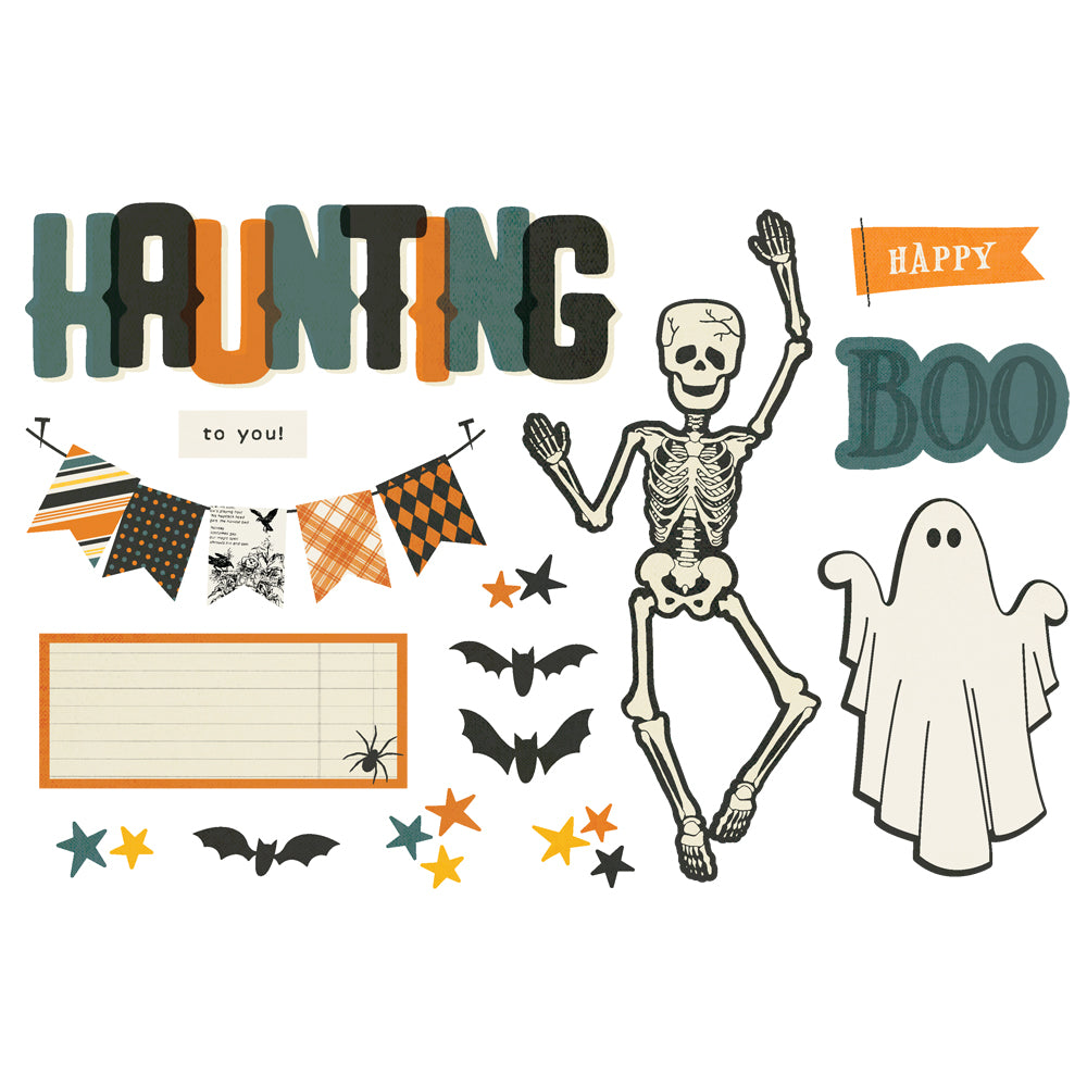NEW! Simple Pages Page Pieces - Simple Vintage Scary Stories