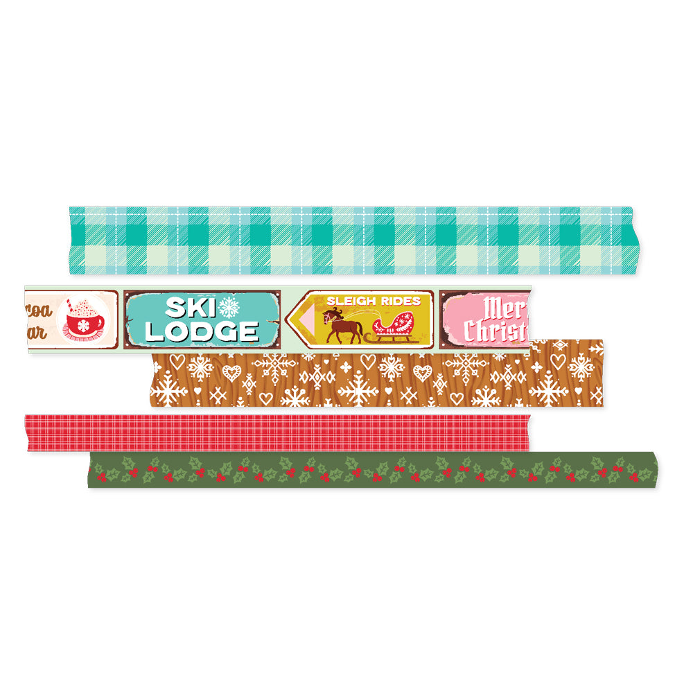 Snow Pine Lodge - Washi Tape