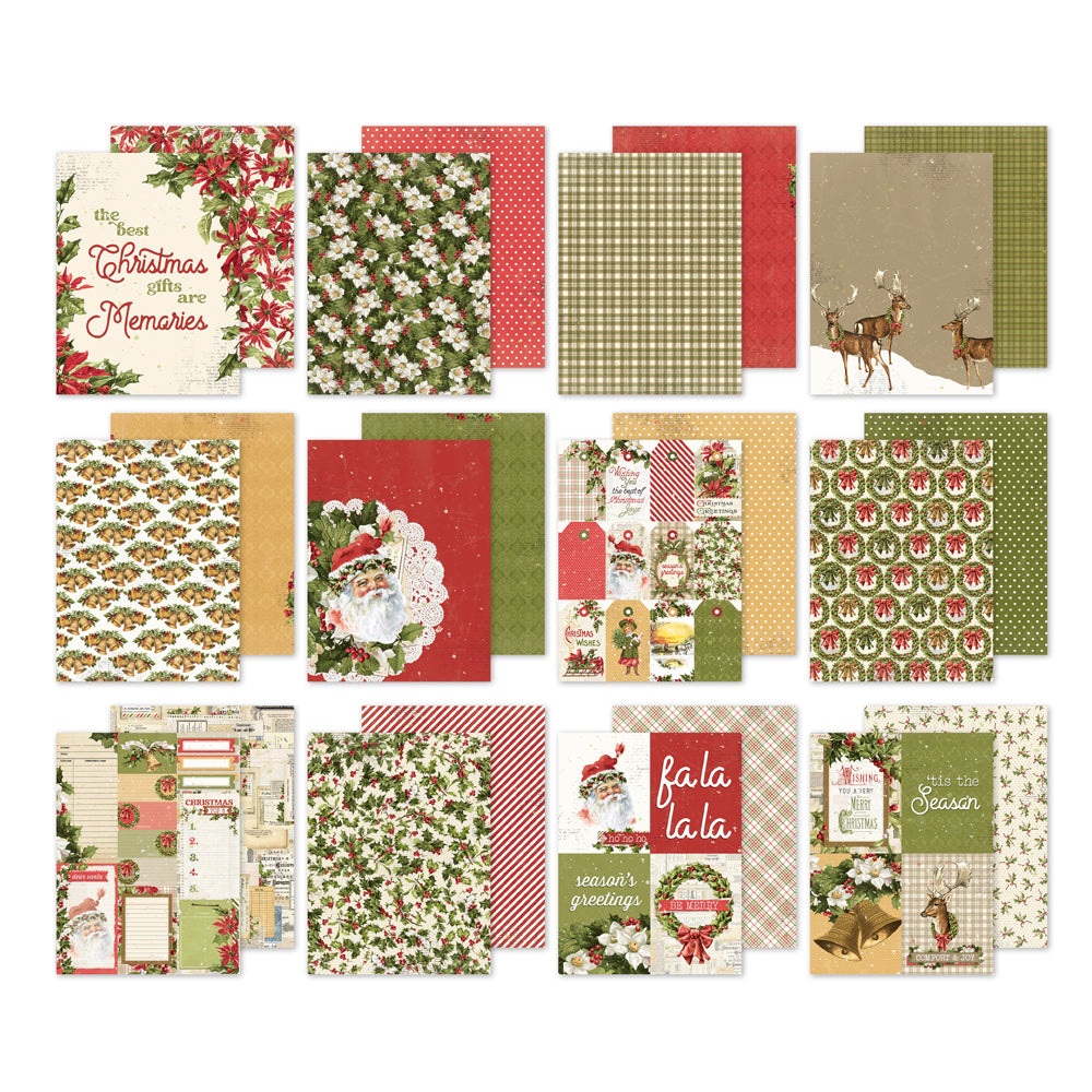 Simple Vintage Yuletide - 6x8 Pad